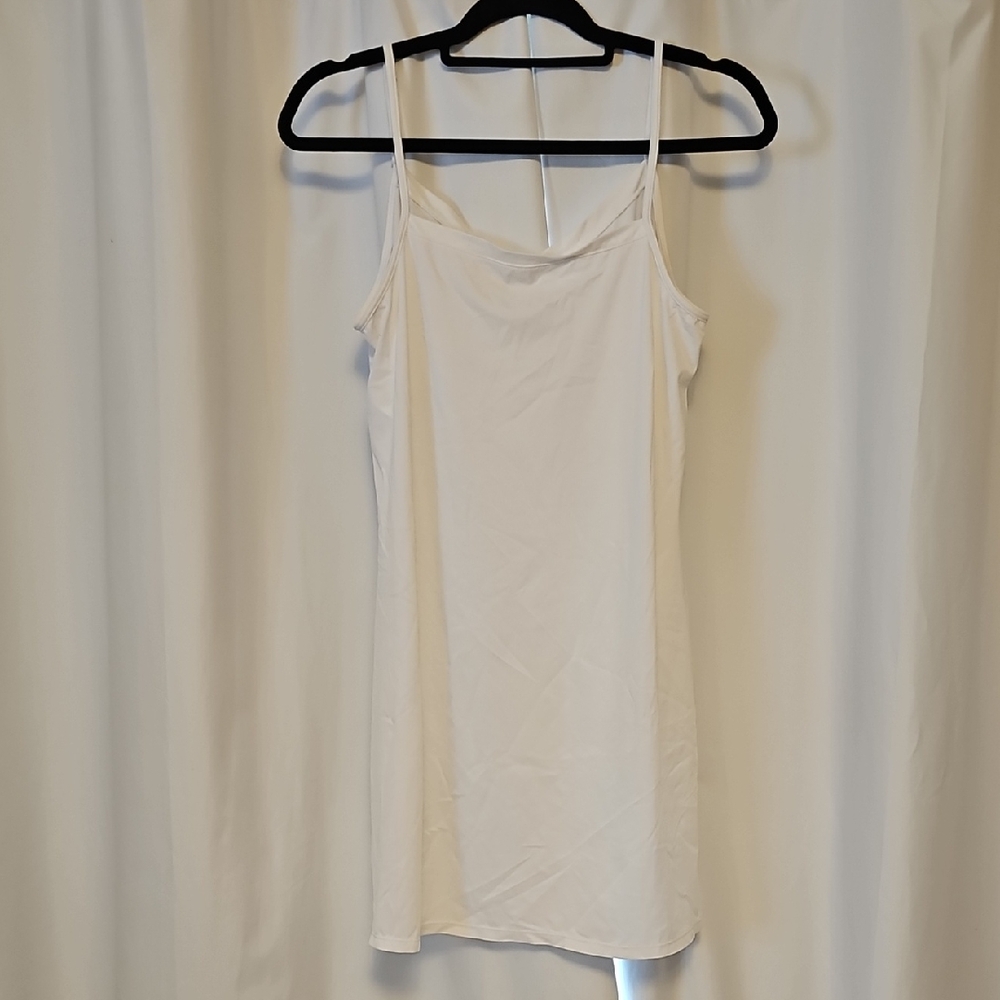 Vassarette Large White Reversible Camisole Dress